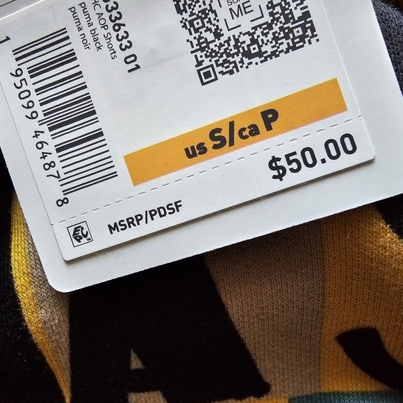 NWT Mens Puma Hill Camp fleece shorts size small - Picture 9 of 9